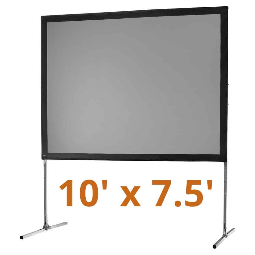 Fastfold Projector Screen 10ft x 6ft 1610 Hire Glasgow AudioCP